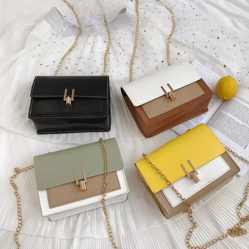 Neutral multi-toned Crossbody Purse - Picture 2 of 7
